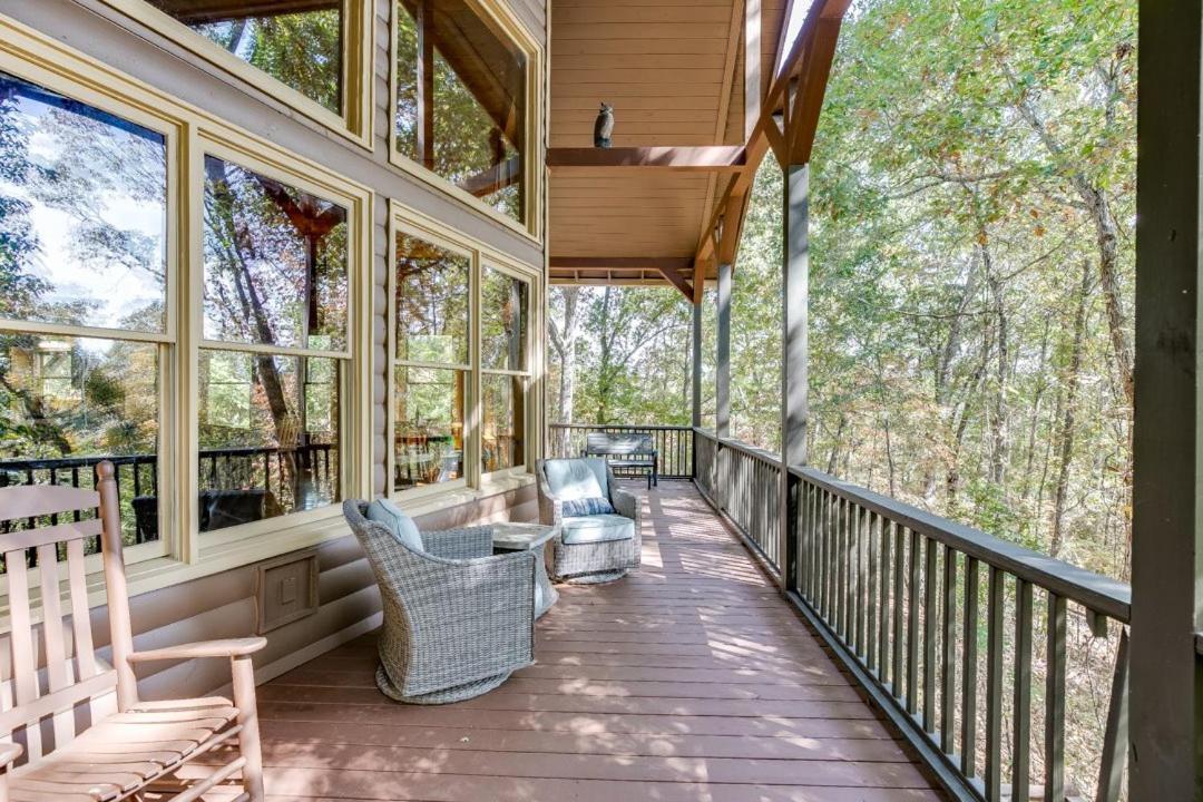 Deluxe Cabin For Groups Near Helen W Hot Tub Cornelia Exterior photo